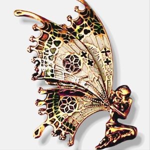 Beautiful Praying Fairy Brooch